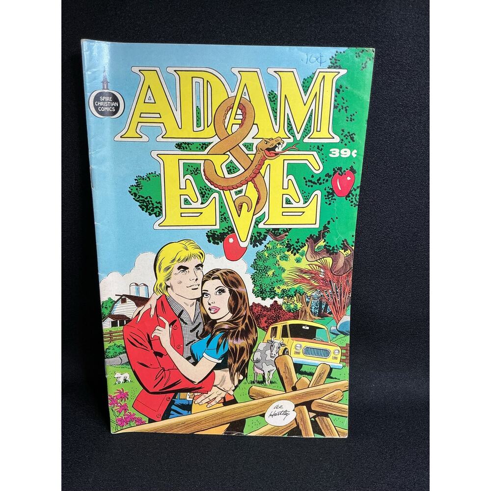 1975 Al Hartley Adam & Eve Spire Christian Comic